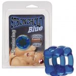 Stronghold Blue Penisring - Péniszgyűrűk - Mandzsetták