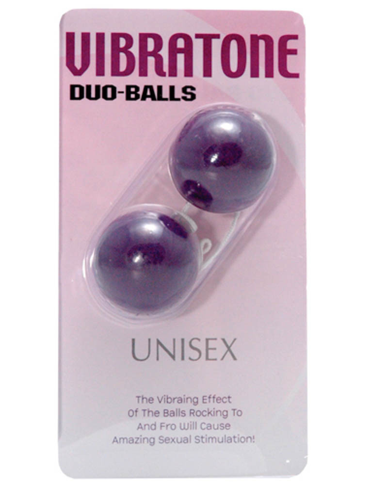 Vibratone Duo Balls Purple Blistercard - Gésa golyók
