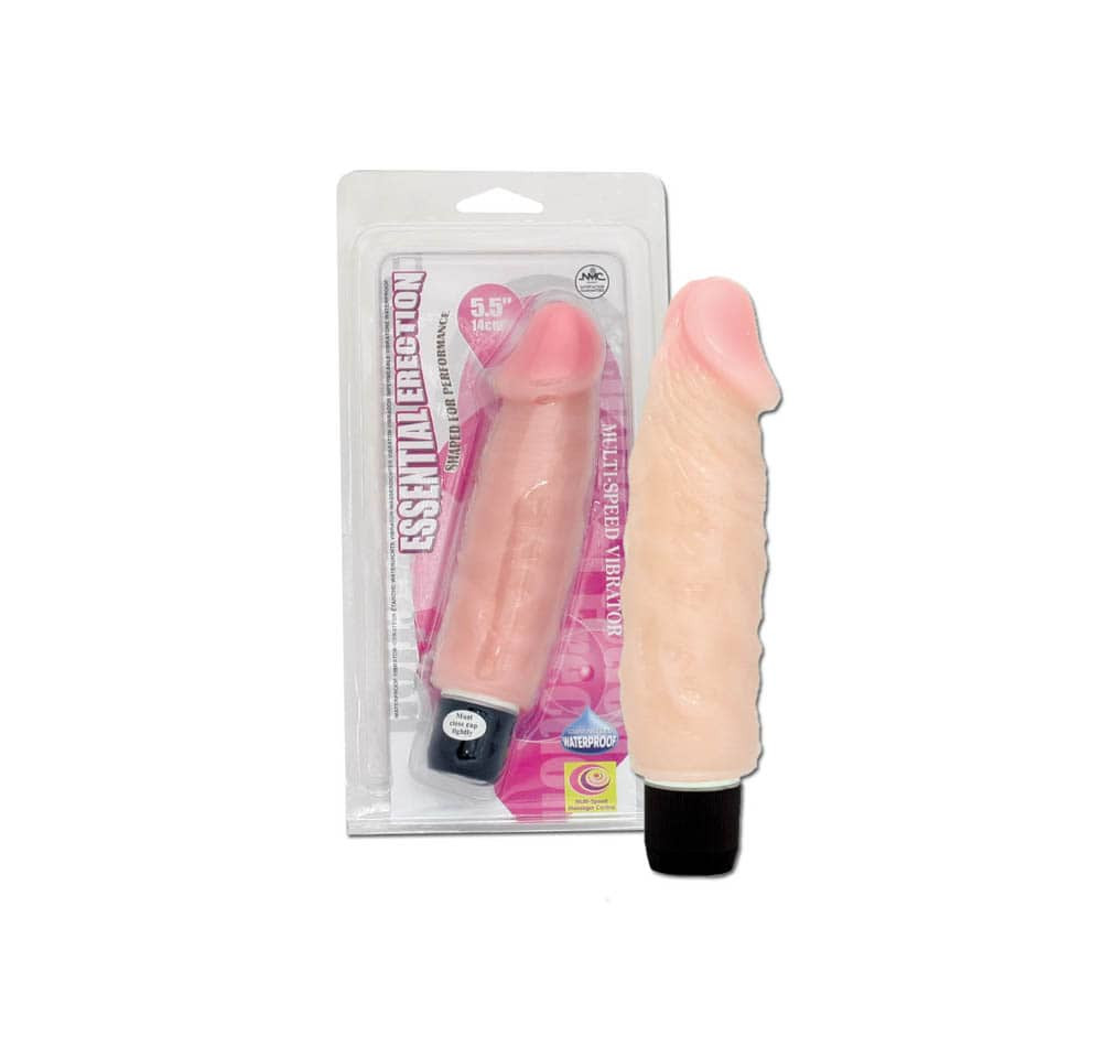 Essential Erection 5.5 inch Vibration Penis - Realisztikus vibrátorok