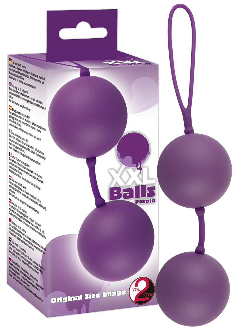 XXL Balls Purple - Gésa golyók