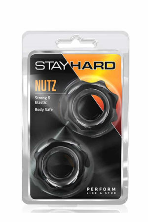 Stay Hard Nutz Black - Péniszgyűrűk - Mandzsetták