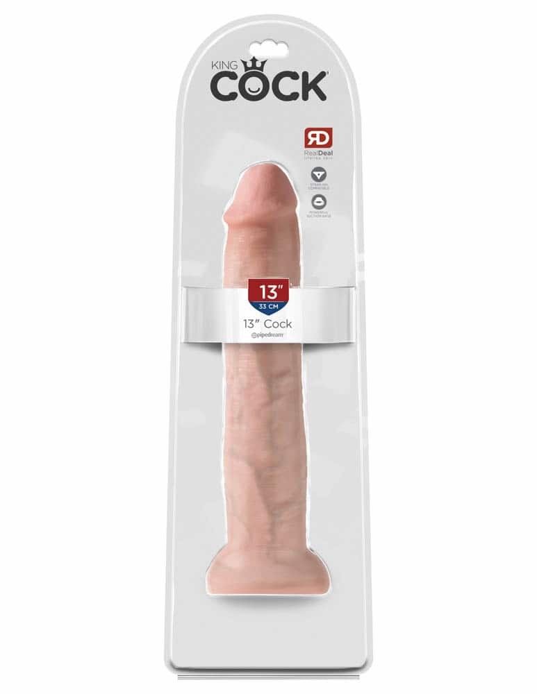 King Cock 13" Cock - Flesh - Dongok - Dildók