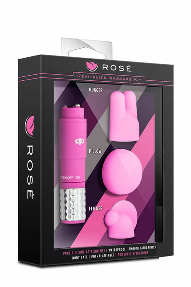 Rose Revitalize Massage Kit Pink - Csiklóizgatók