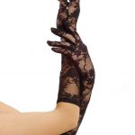 Elbow length stretch gloves