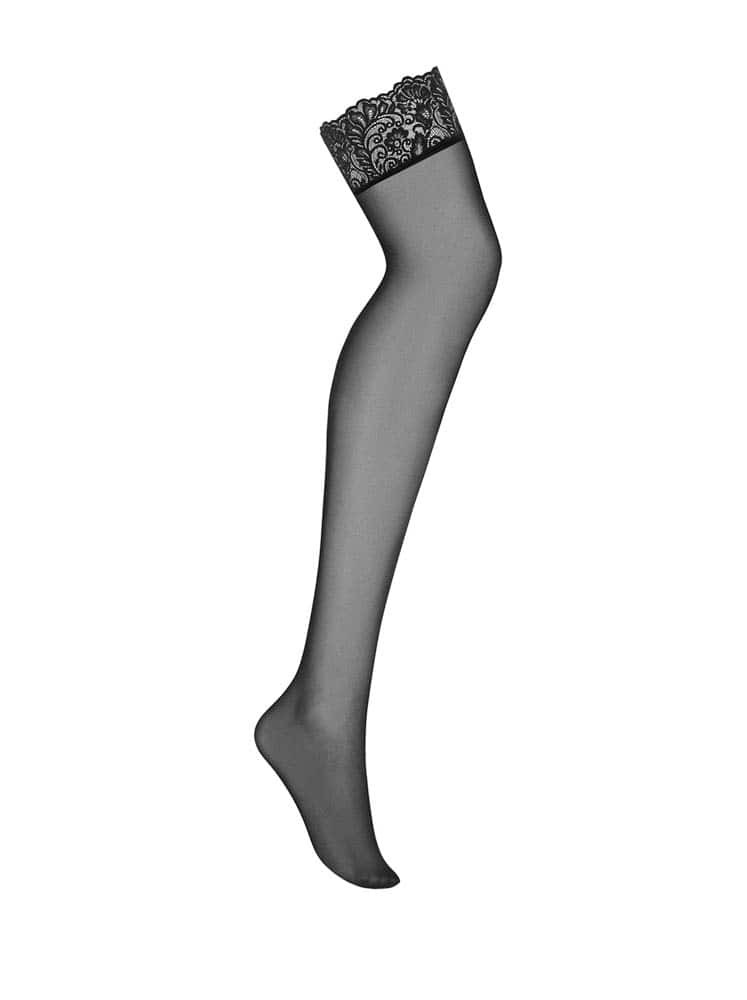 Bondea stockings black L/XL - Harisnyák - Harisnyatartók