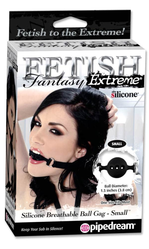 Fetish Fantasy Extreme Silicone Breathable Ball Gag - Small - Szájpöckök