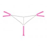 Chainty thong pink L/XL - Női fehérneműk