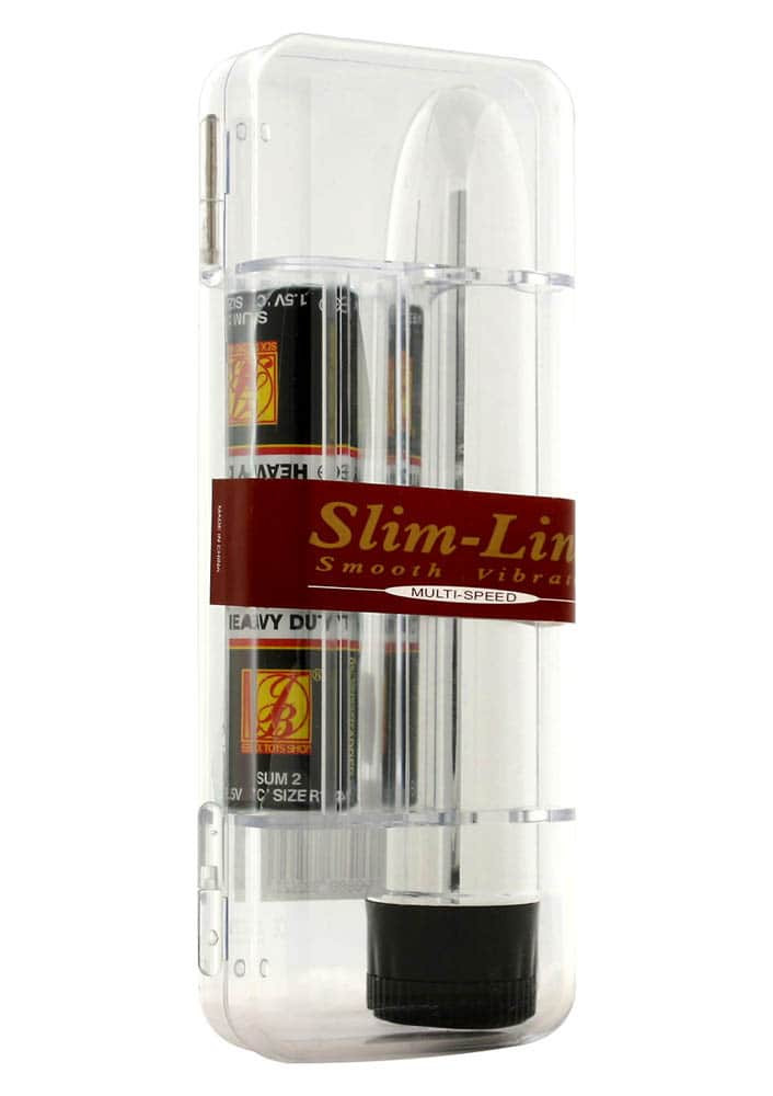 Slim-Line Vibrator Silver - Klasszikus vibrátorok