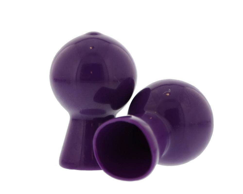 Nipple Sucker Pair in Shiny Purple - Pumpák
