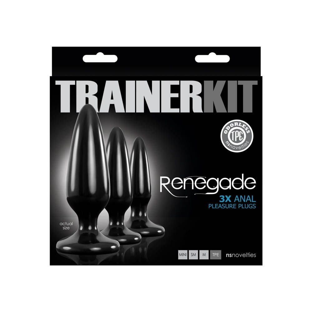 Renegade Pleasure Plug 3 pc Trainer Kit - Szettek (segédeszközök)