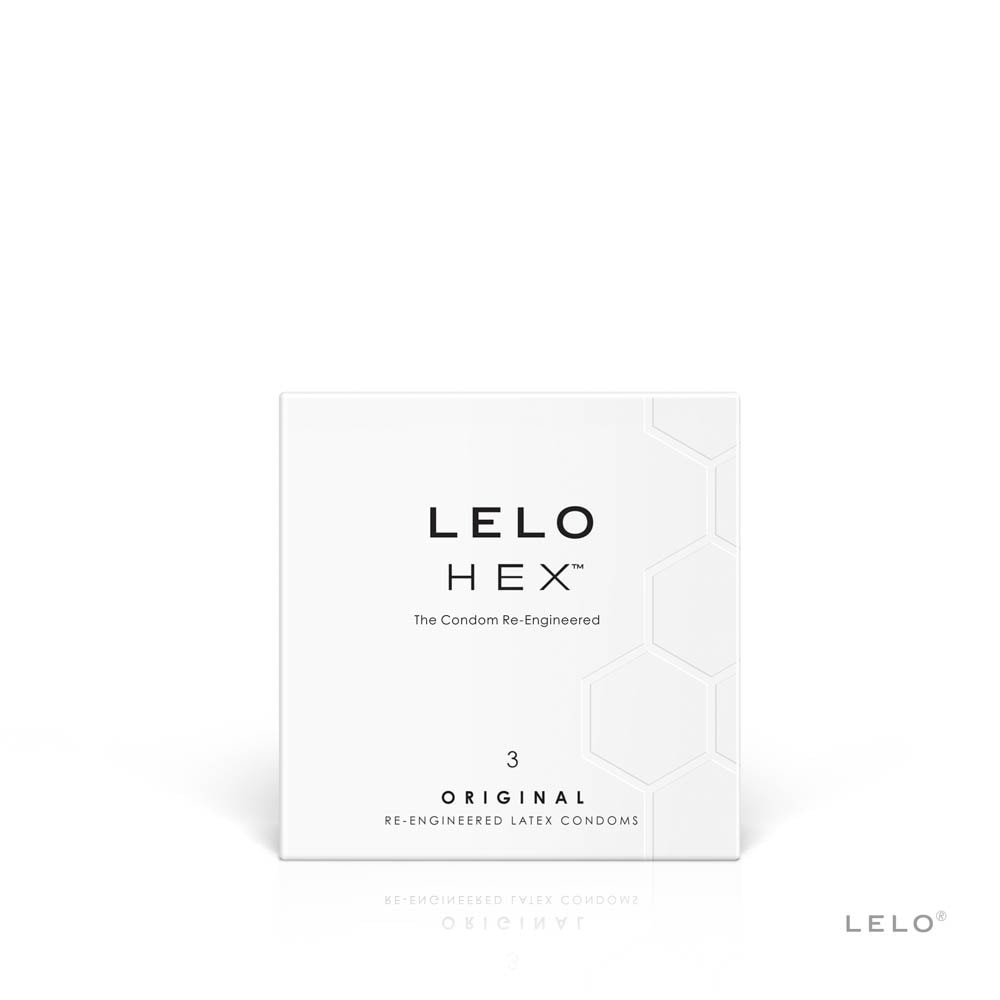 HEX Condoms Original 3 Pack - Óvszerek