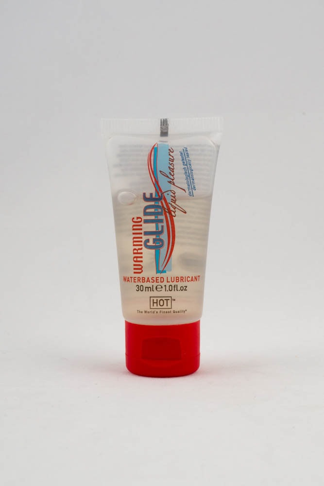 HOT Warming Glide Liquid Pleasure - waterbased lubricant 30 ml - Vízbázisú síkosítók