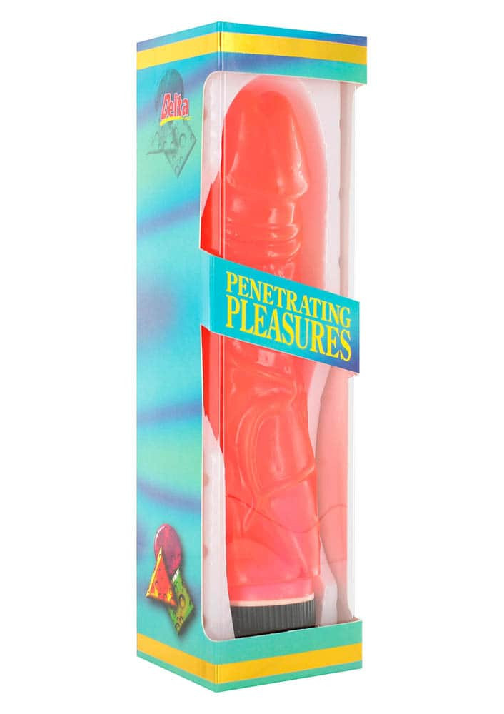 Jelly Pink Vibrator - Realisztikus vibrátorok