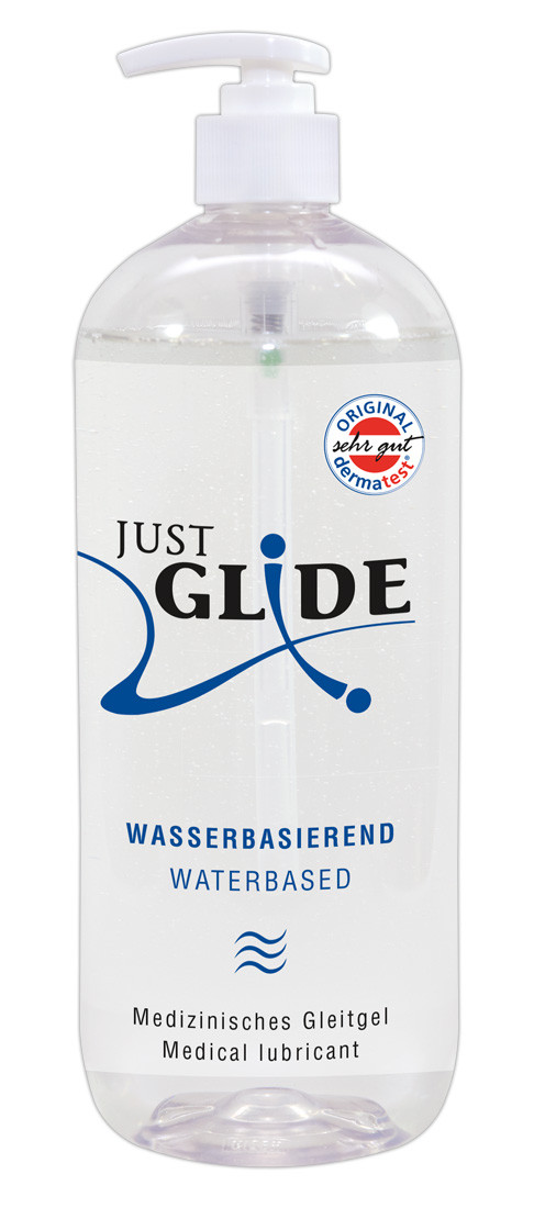 Just Glide Water-based 1l - Vízbázisú síkosítók