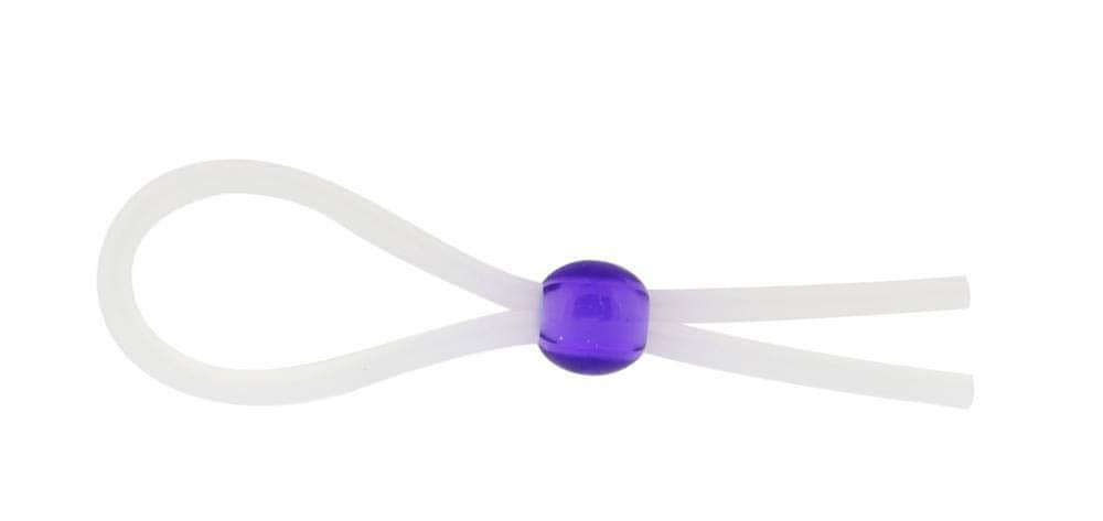5 inch Silicon Cock Ring With Bead Lavender - Péniszgyűrűk - Mandzsetták