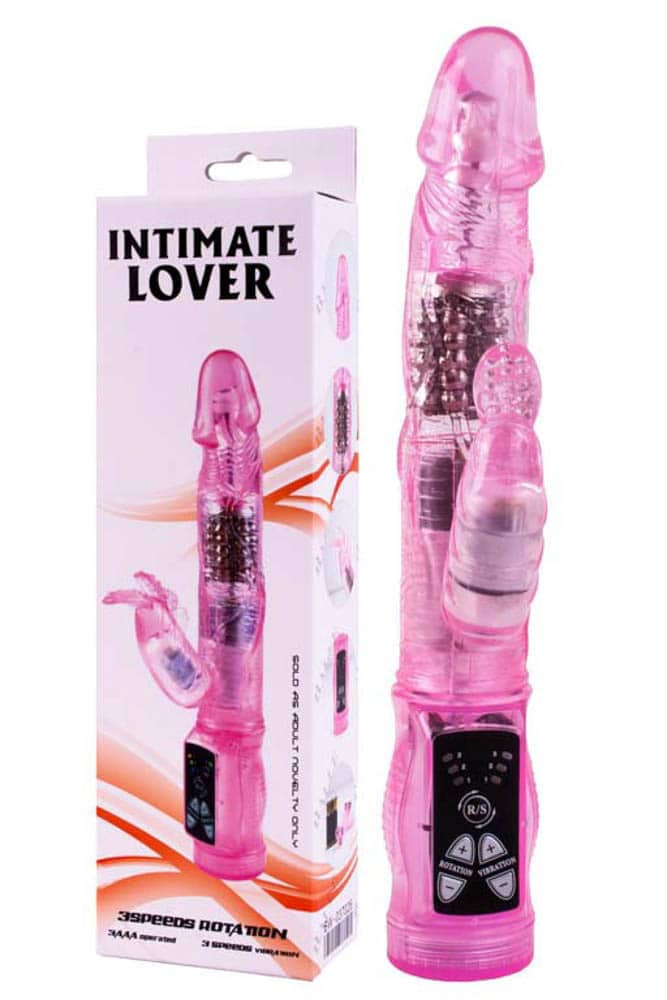 Intimate Lover Vibrator Pink - Nonfiguratív vibrátorok