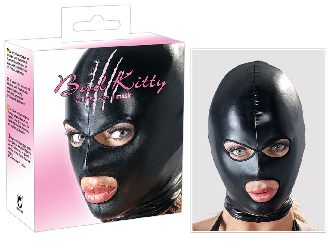 Bad Kitty Mask Black 2 - Maszkok - Szemkötők - Fejfedők