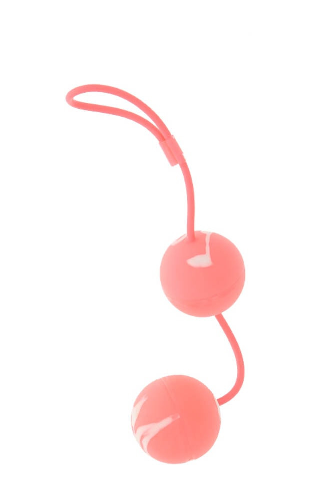 Marbilized Duo Balls Pink - Gésa golyók
