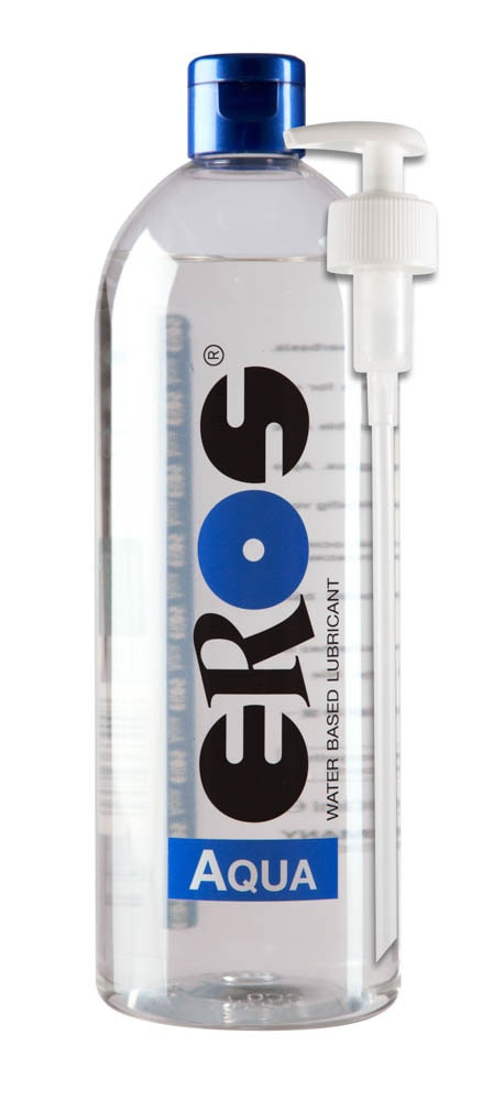 Aqua – Flasche (inkl. Pumpspender) 1.000 ml - Vízbázisú síkosítók