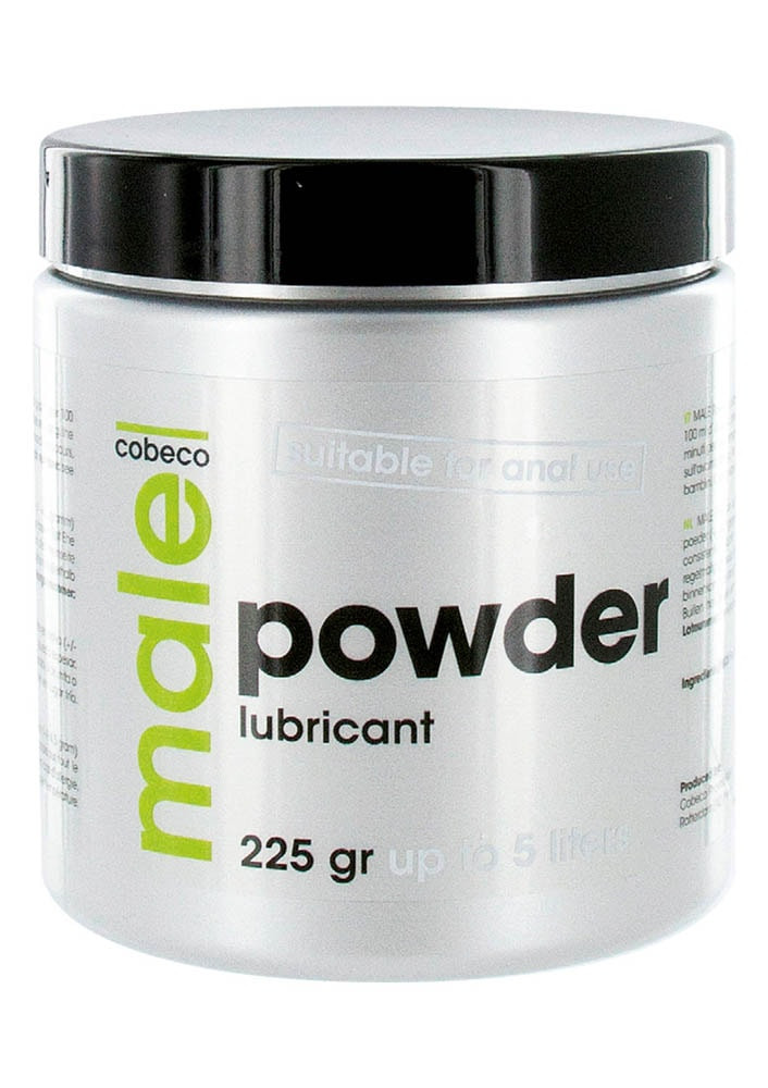 MALE lubricant powder - 225 gr - Vízbázisú síkosítók