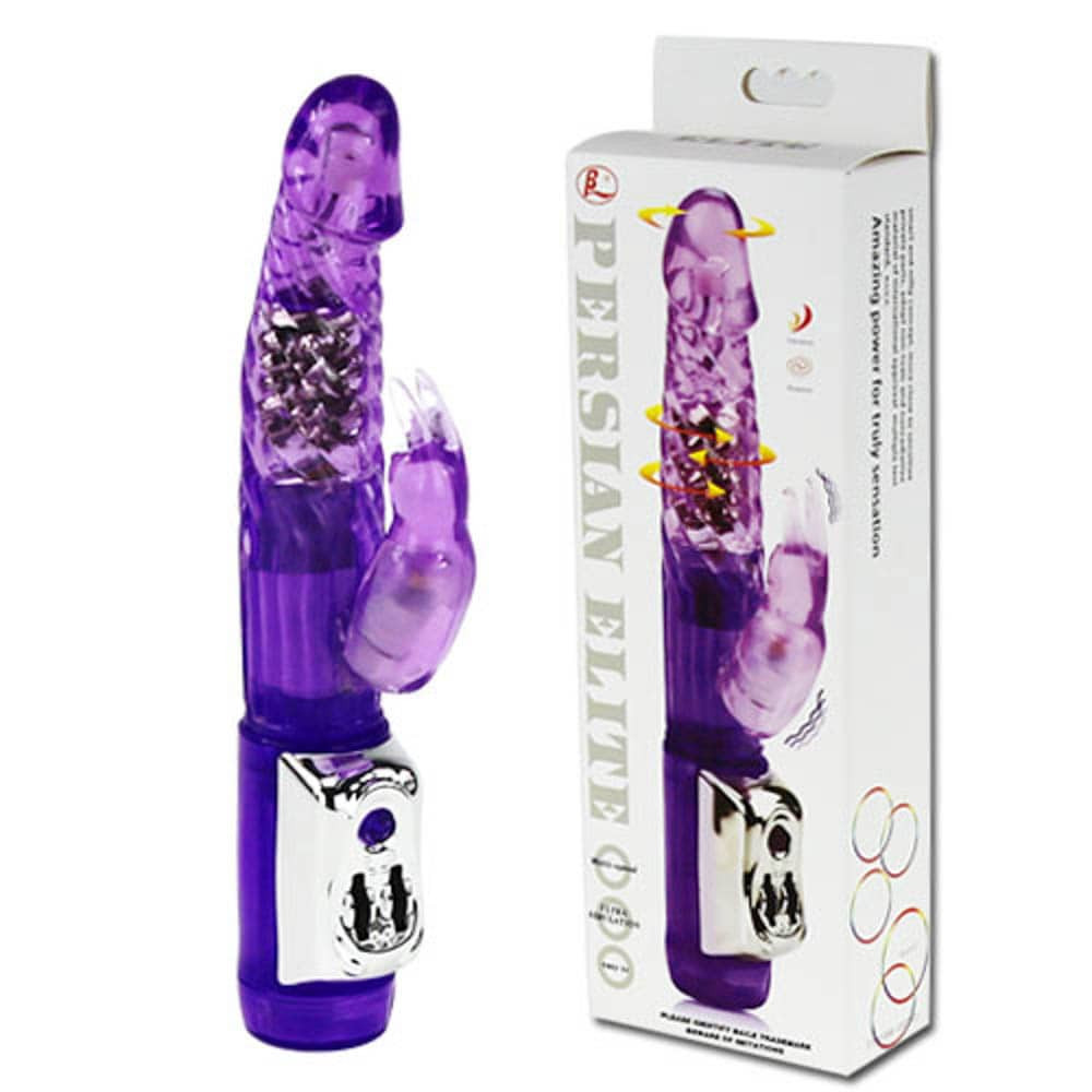 Rabbit Vibrator Purple - Nonfiguratív vibrátorok