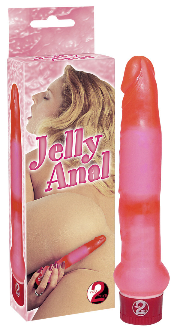 Jelly Anal Pink - Realisztikus vibrátorok