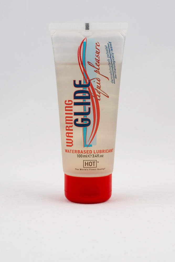 HOT Warming Glide Liquid Pleasure - waterbased lubricant 100 ml - Vízbázisú síkosítók