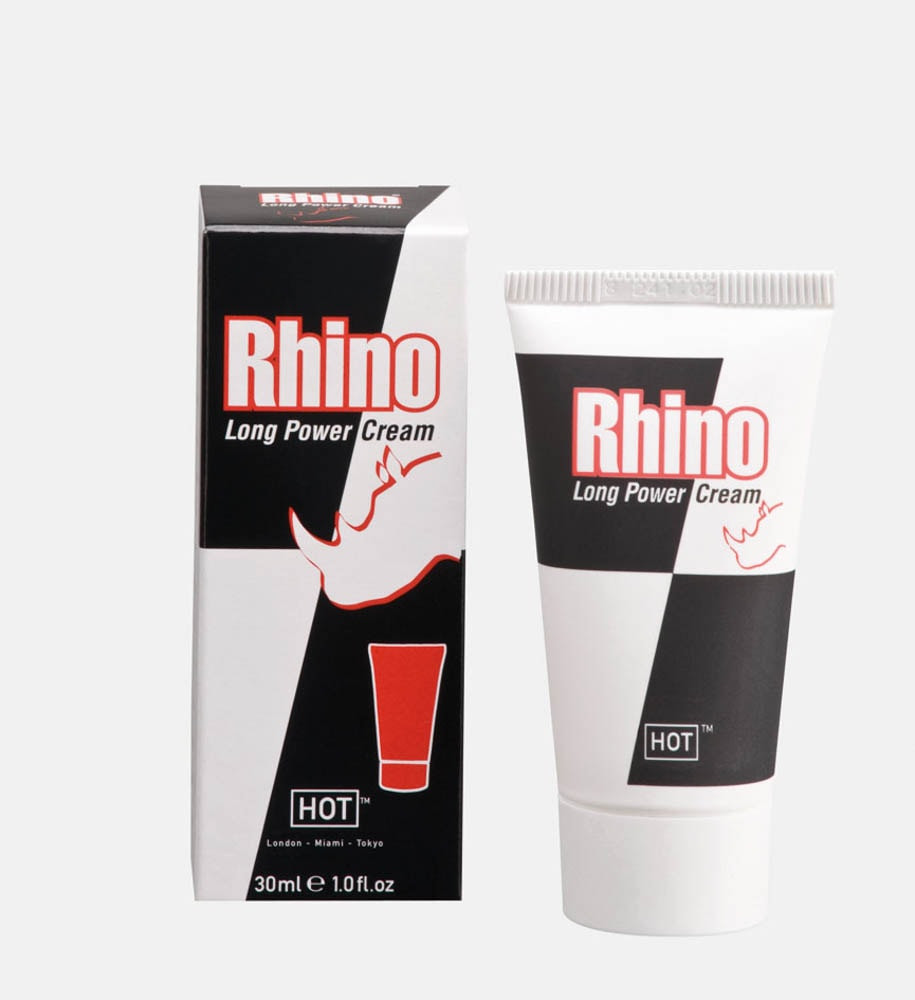 HOT Rhino long power cream 30 ml - Késleltető termékek