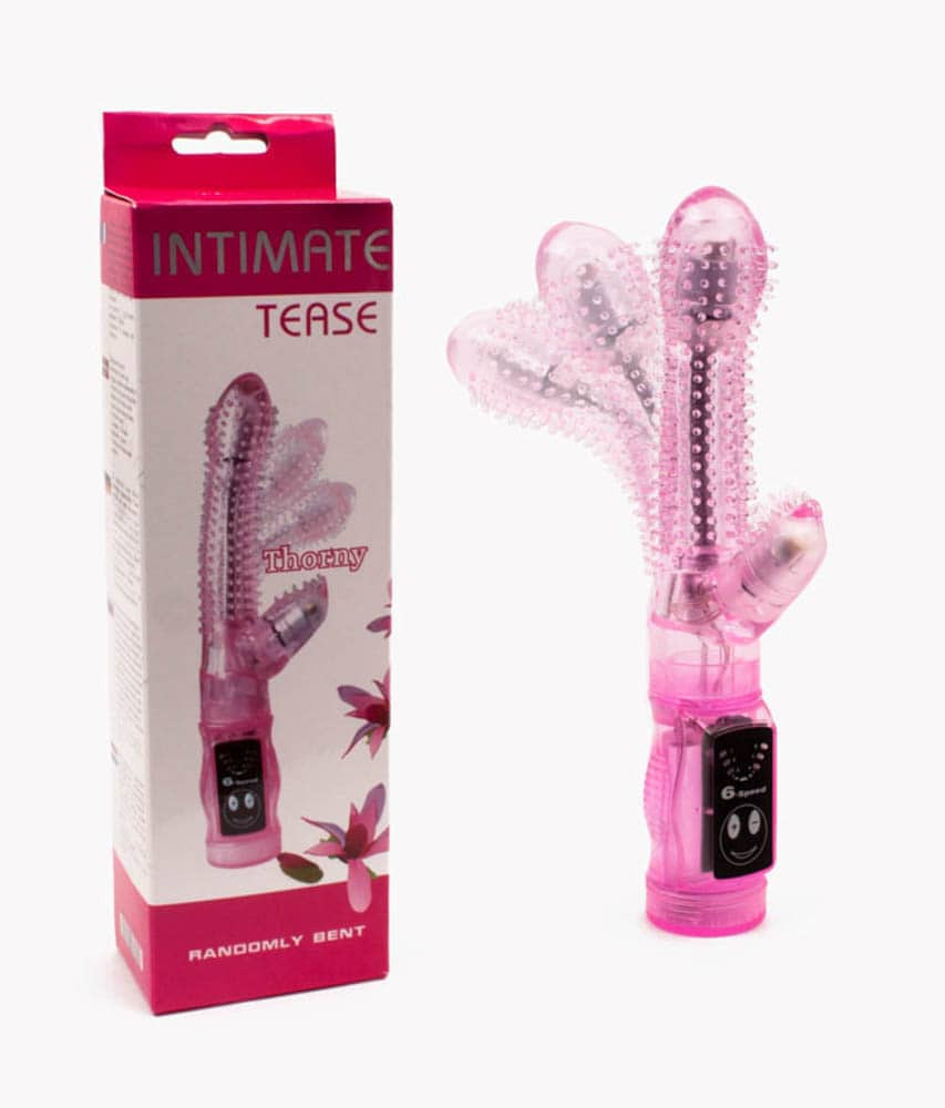 Intimate Tease Vibrator Pink - Nonfiguratív vibrátorok