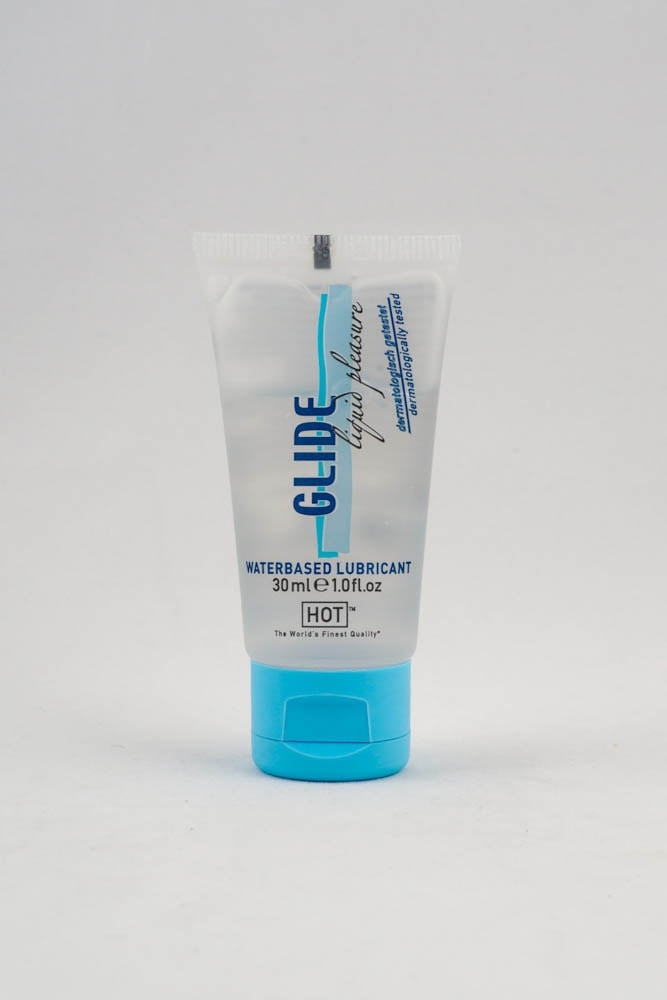HOT Glide Liquid Pleasure - waterbased lubricant 30 ml - Vízbázisú síkosítók