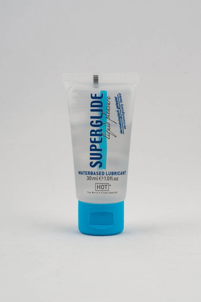 HOT Superglide Liquid Pleasure - waterbased lubricant 30 ml - Vízbázisú síkosítók