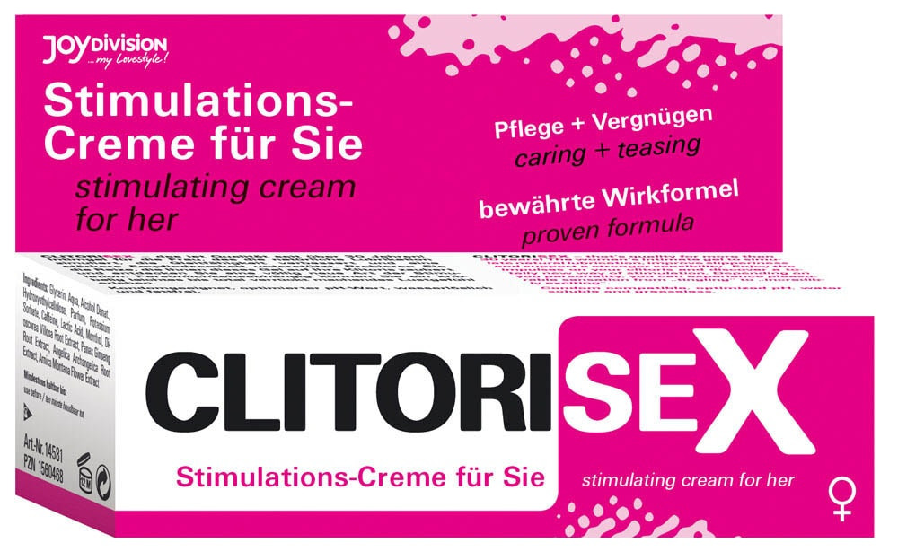 CLITORISEX – Creme für Sie (creme for her)