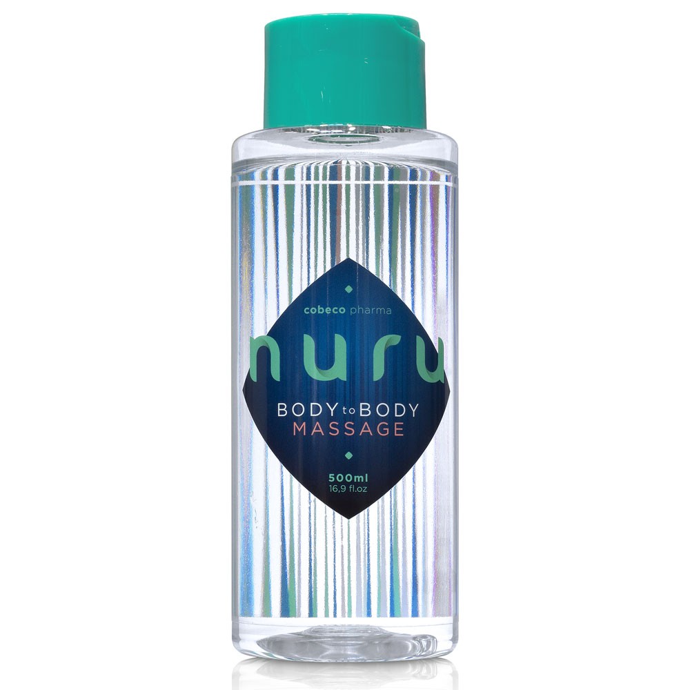 Nuru Body2Body Massage Gel (500ml) (en/de/fr/es/it/nl/pt) - Masszázsgyertyák és olajok