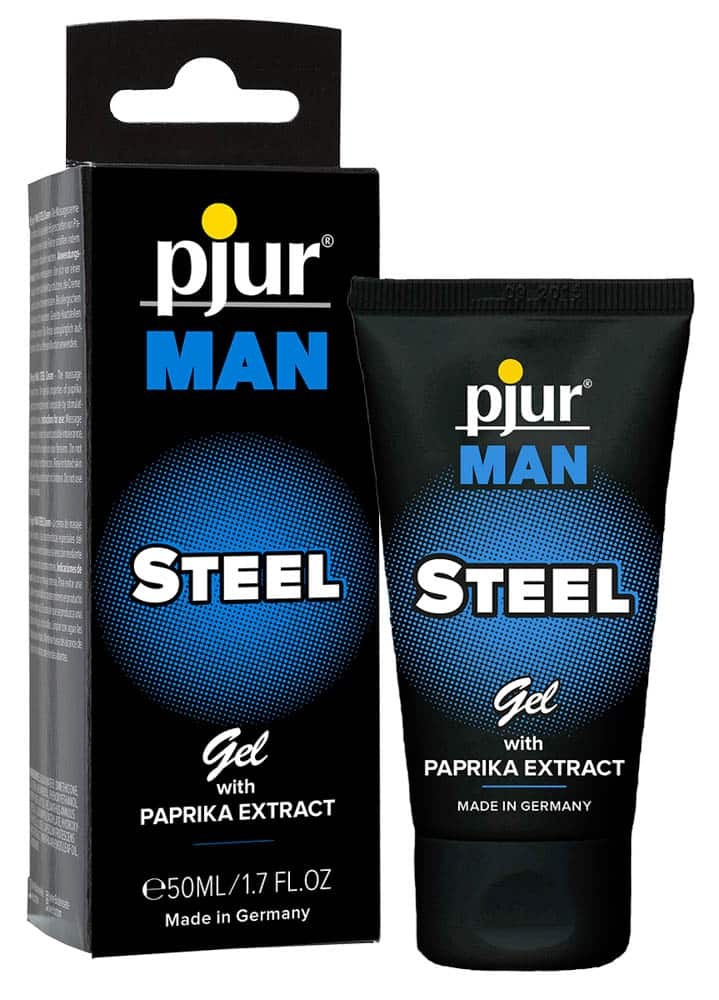 Pjur MAN Steel Gel - 50 ml - Serkentők - Vágyfokozók