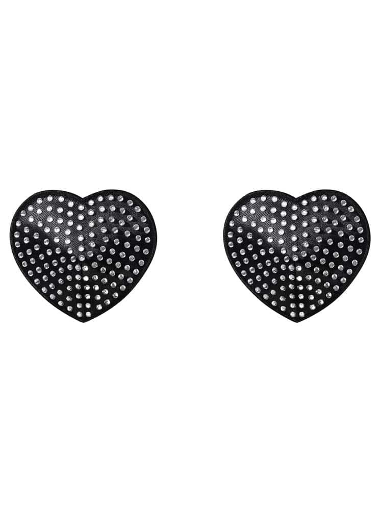 A750 nipple covers black - Erotikus kiegészítők