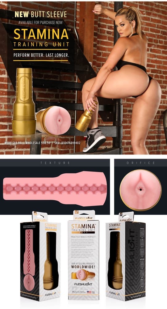 Pink Butt Stamina Training Unit - Férfi maszturbátorok