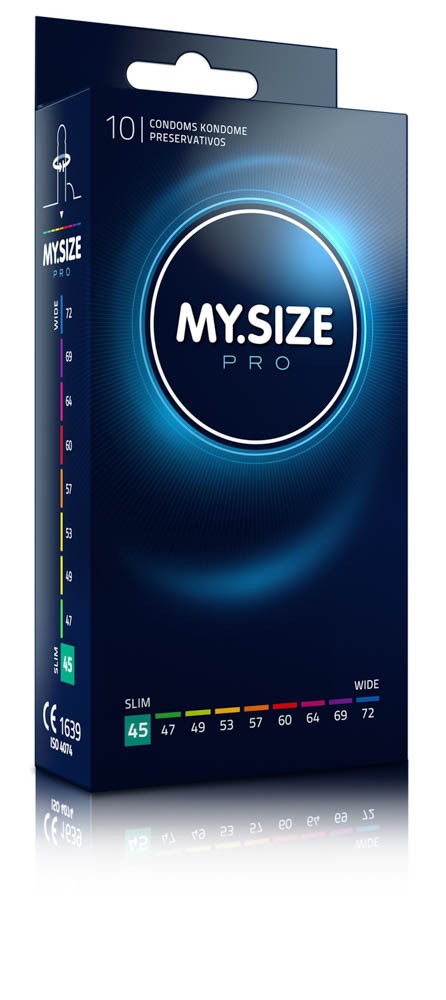 MY SIZE PRO Condoms 45 mm (10 pieces) - Óvszerek
