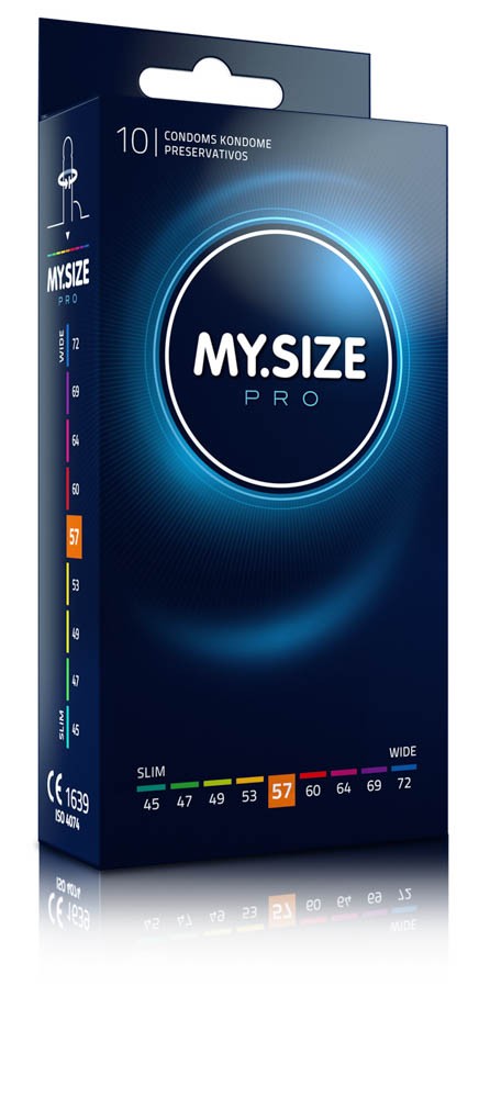 MY SIZE PRO Condoms 57 mm (10 pieces) - Óvszerek