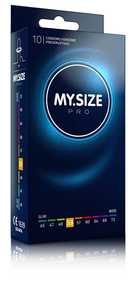 MY SIZE PRO Condoms 53 mm (10 pieces) - Óvszerek