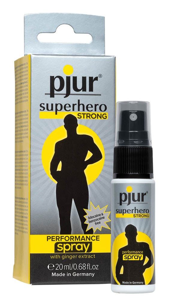 pjur Superhero Strong delay spray 20 ml - Késleltető termékek