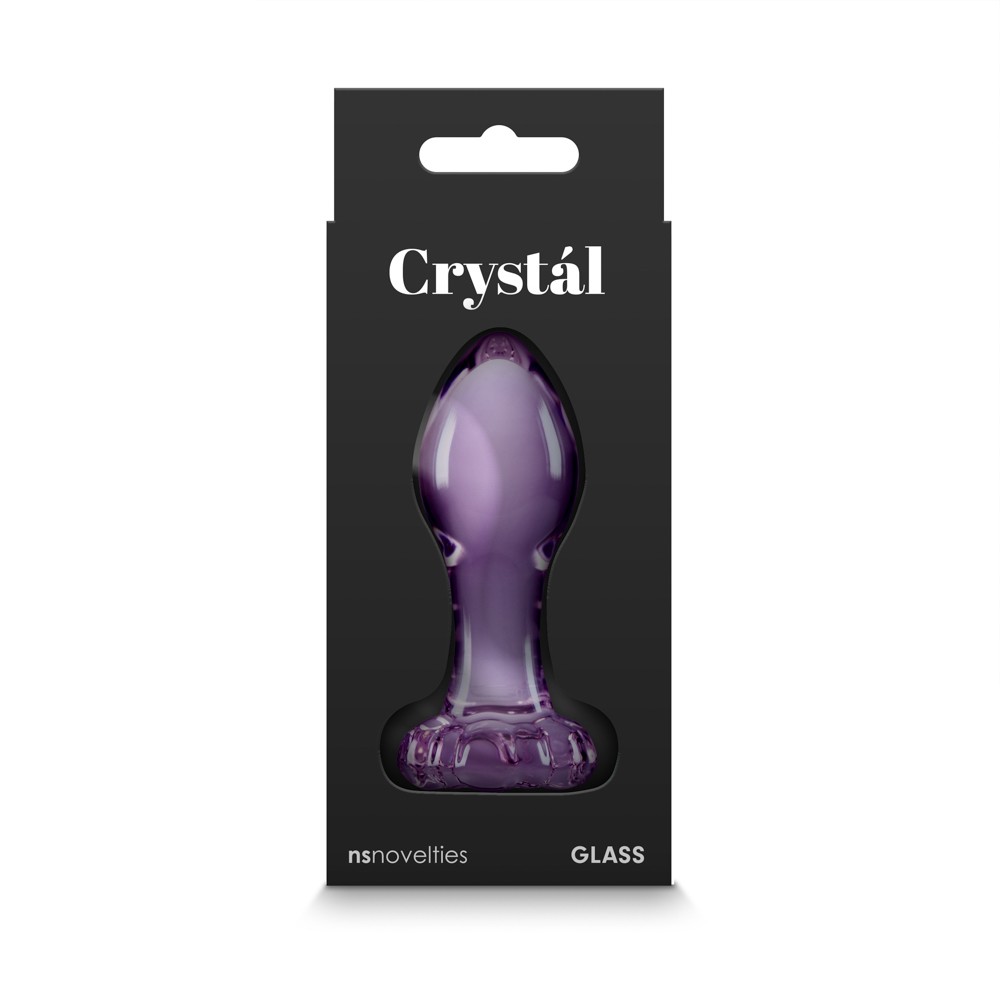 Crystal - Flower - Purple - Fenékdugók