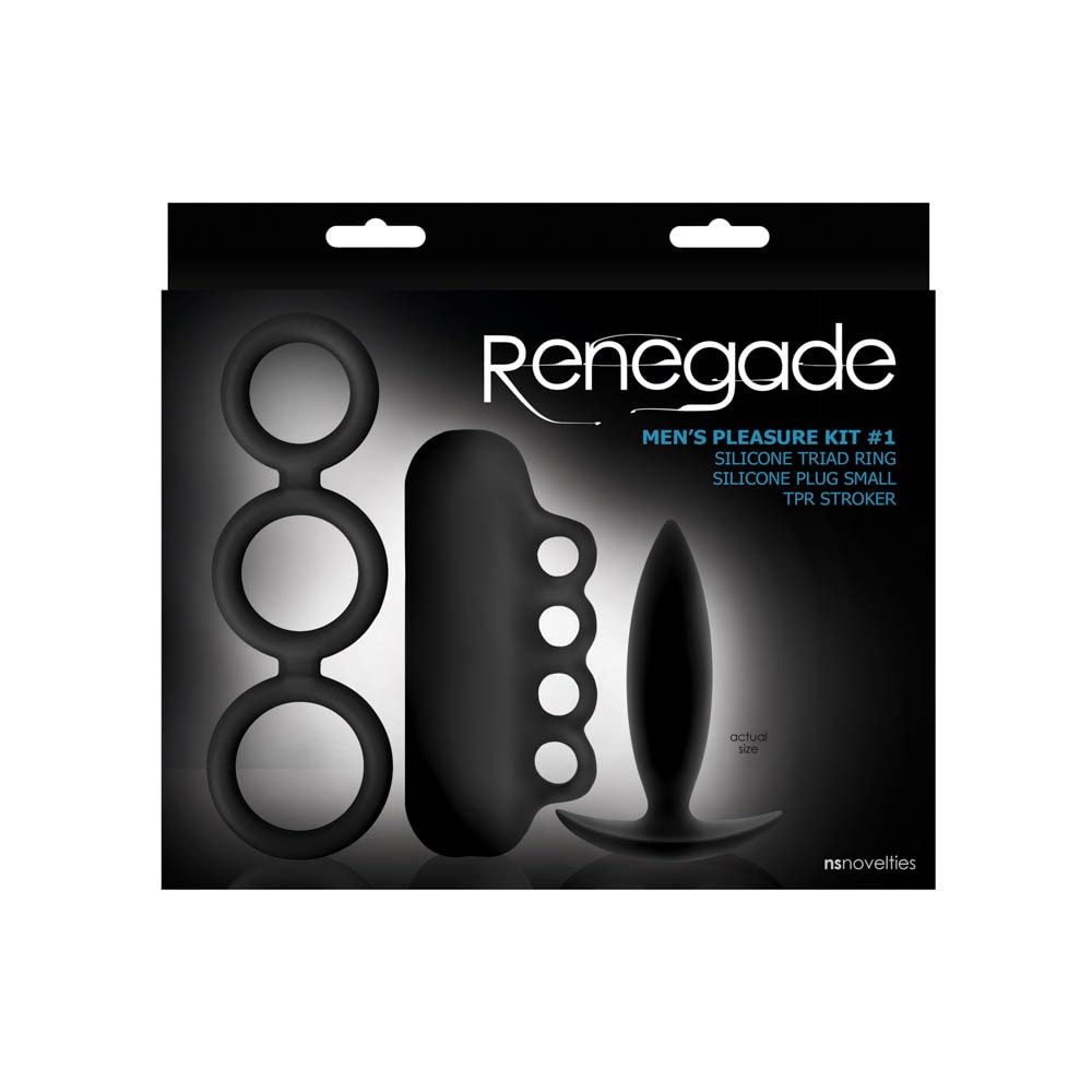 Renegade Men's Pleasure Kit  1 Black - Szettek (segédeszközök)