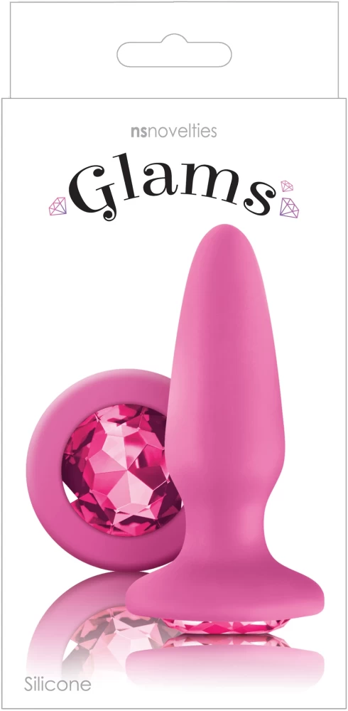 Glams Pink Gem - Fenékdugók