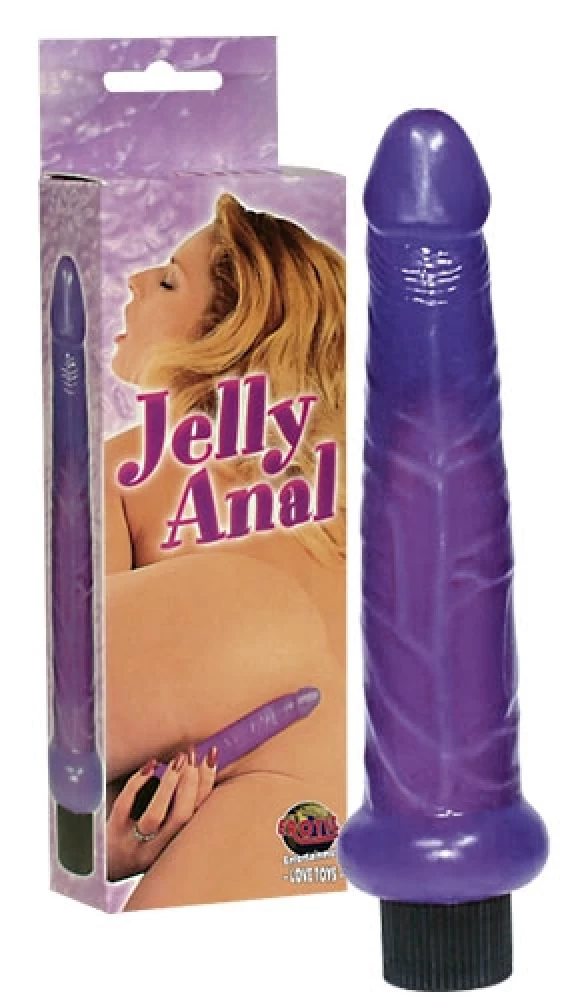 Jelly Anal Purple - Nonfiguratív vibrátorok