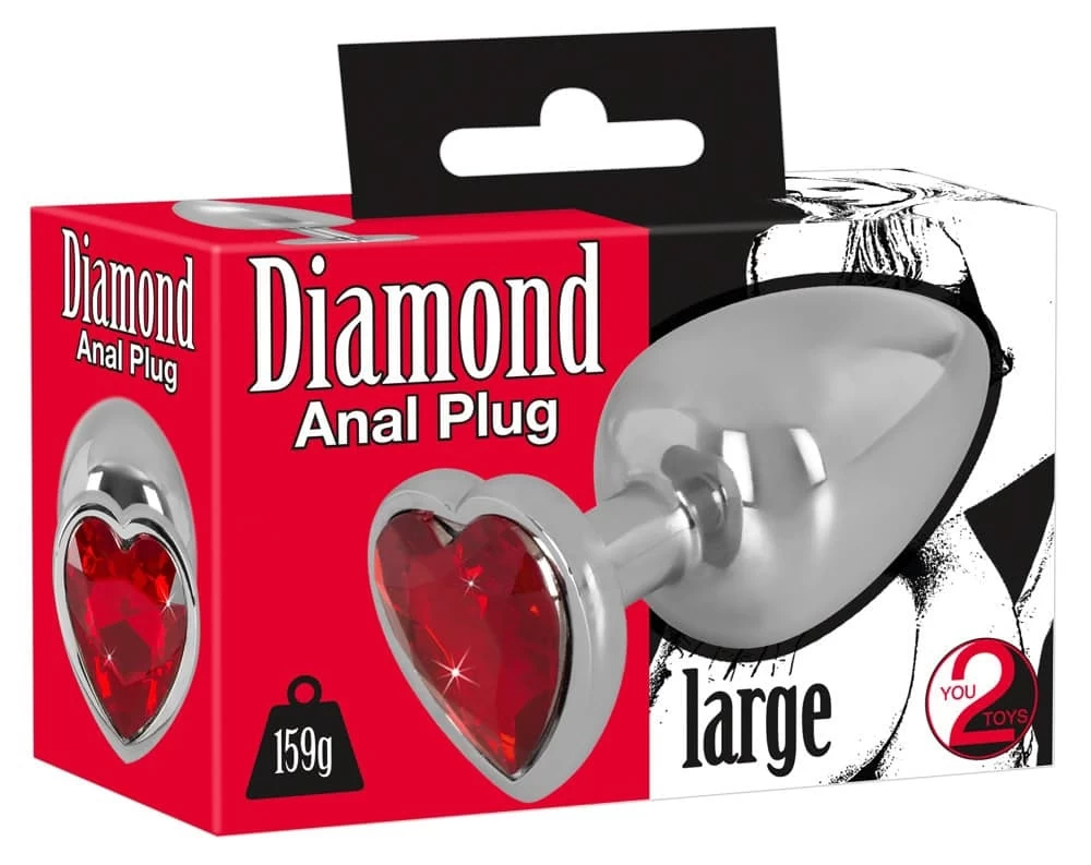 Diamond Butt Plug Large - Fenékdugók