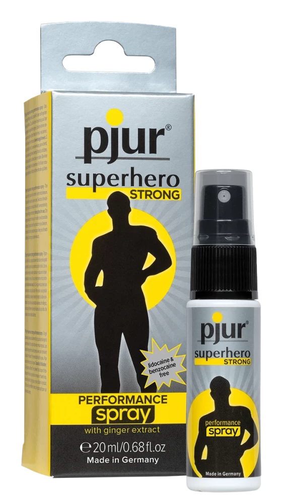 pjur Superhero Strong delay spray 20 ml - Késleltető termékek