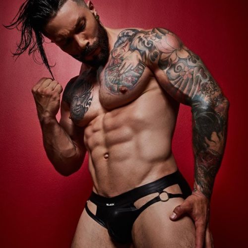 BL4CK by C4M-Dungeon Black Jockstrap XL - Férfi ruházat