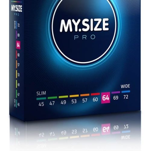 MY SIZE PRO Condoms 64 mm (3 pieces) - Óvszerek