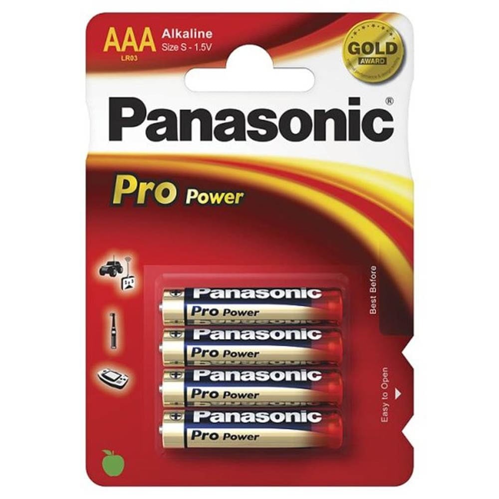 Panasonic Pro Power Alkaline Battery AAA - Termék tartozékok