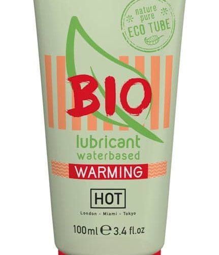 HOT BIO lubricant waterbased Warming 100 ml - Vízbázisú síkosítók